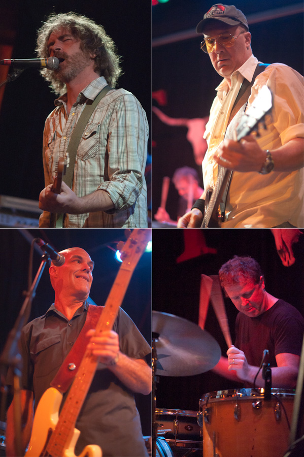 The first band to play, TPDC.