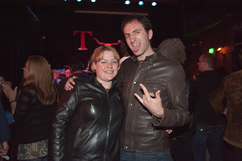 German Garcia, and Patricia Ayllon Martinfrom IRELAND (!!!) love the Seattle scene. Seattle is cool; real bands play here. Musicians such as Dolly Parton and Elton John come through Ireland.