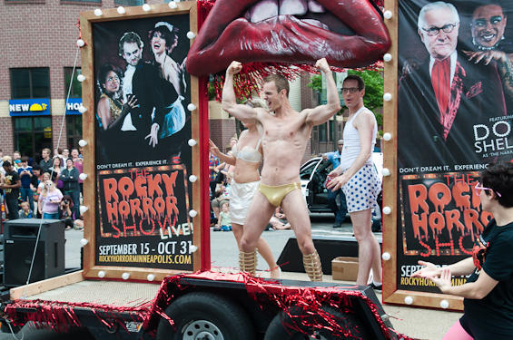 Wild and crazy times at the the Pride Parade this year in downtownMinneapolis.