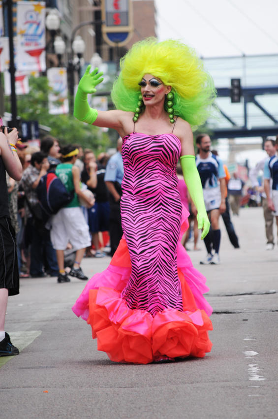 Folks like to dress up for the annual Pride Festival, and this year wasno exception in Minneapolis.