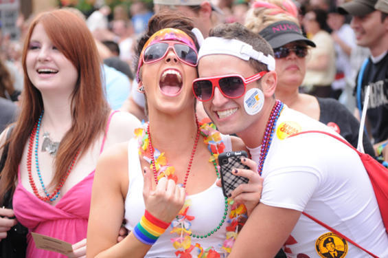 Shout it from the rooftops in Minneapolis: We're here and we're queer!