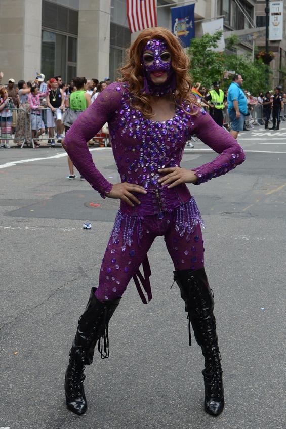 Just days after the NY Senate voted to pass the Marriage Equality Act allowing same sex marriage, New York City's Gay Pride Parade took over the city in celebration.