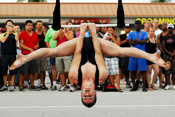Every year Wilton Manor hosts the Stonewall Street Festival and Parade during National Gay Pride month. It serves as Greater Fort Lauderdale's largest single-day GLBT event and was full of music, food, drinks and sexy skin. See more pictures from  the Broward Palm Beach New Times.