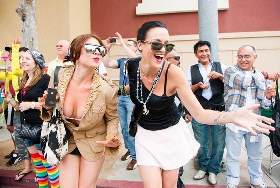 Thousands marched on the streets of West Hollywood on Sunday, June 12, for Los Angeles Pride Parade 2011.