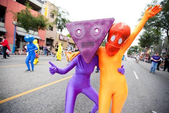 Thousands marched on the streets of West Hollywood on Sunday, June 12, for Los Angeles Pride Parade 2011.
