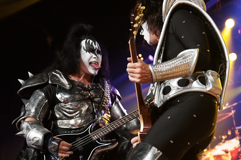 KISS played last night at Everett's Comcast Arena and we have to