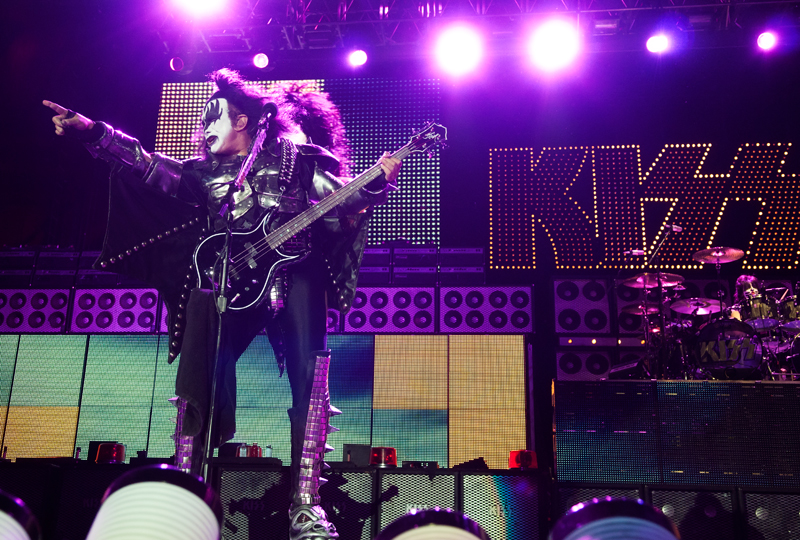 KISS played last night at Everett's Comcast Arena and we have to