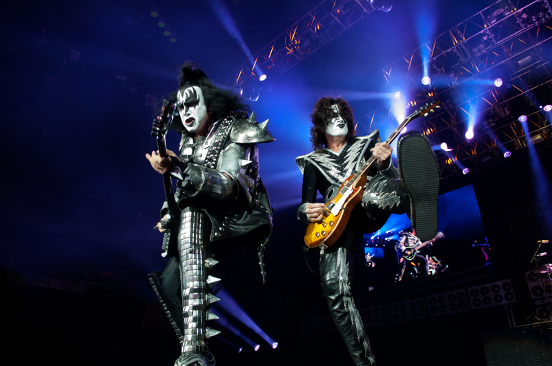 KISS played last night at Everett's Comcast Arena and we have to