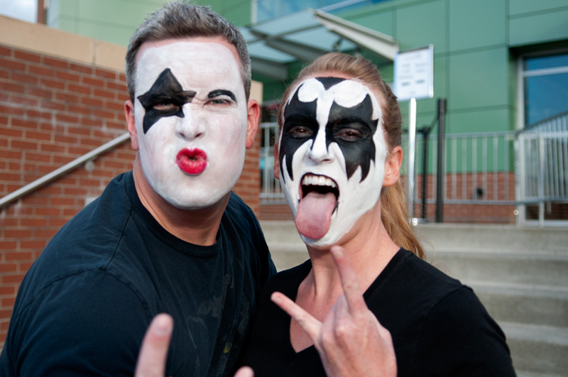 KISS played last night at Everett's Comcast Arena and we have to
