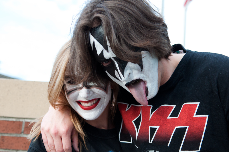 KISS played last night at Everett's Comcast Arena and we have to