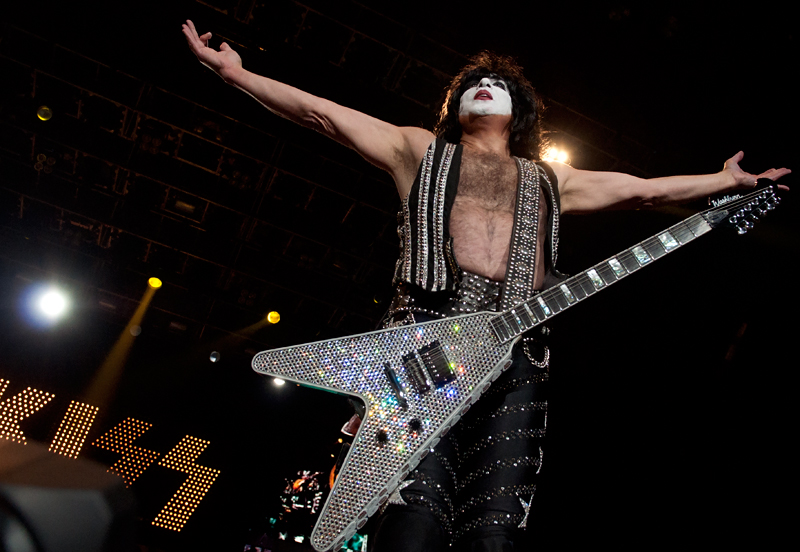 KISS played last night at Everett's Comcast Arena and we have to