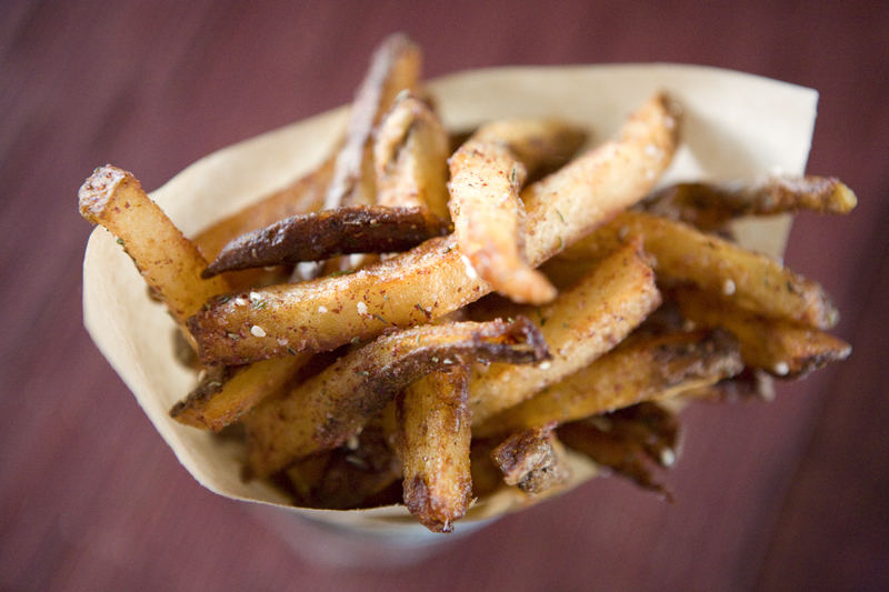 Fries, burnished with beef fat and seasoned with sumac and salt.