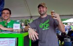 Steve Wilson from Seattle's Emerald City Beer Company has to reign in his own excitement about real hops to balance out the enthusiasm of his coworker.