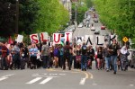 Hundreds of "sluts" took to Seattle streets yesterday to speak up for