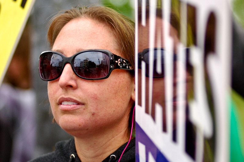 Hundreds of "sluts" took to Seattle streets yesterday to speak up for