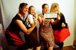 The ladies behind RatCityRollerGirls.com with their award for Best Sports Website. Seattle loves its roller girls!