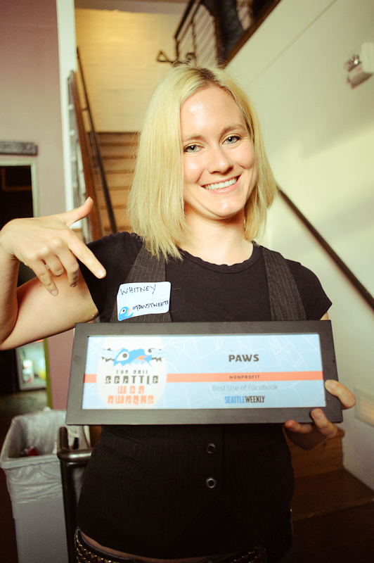 Seattle's digerati got together last night at Capitol Hill's Sole Repair last