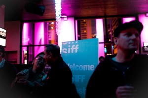 SIFF staff, avid movie goers and some actors noshed on appetizers and shared conversation at Pnk Ultra Lounge downtown.