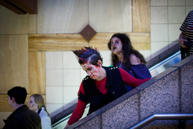 Friday light rail commuters were probably wondering if Memorial Day weekend was