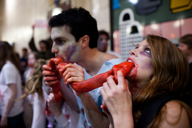 Friday light rail commuters were probably wondering if Memorial Day weekend was