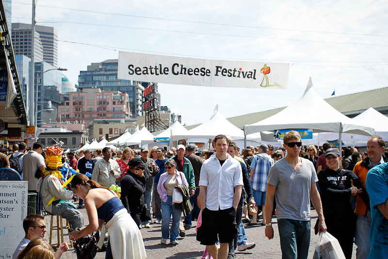 Seattle held its 7th annual Cheese Festival at Pike Place Market this