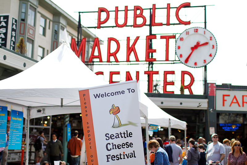 Seattle held its 7th annual Cheese Festival at Pike Place Market this