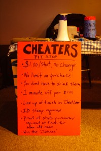 On a rainy Sunday, Trike for Beers 2011 - a fundraiser for