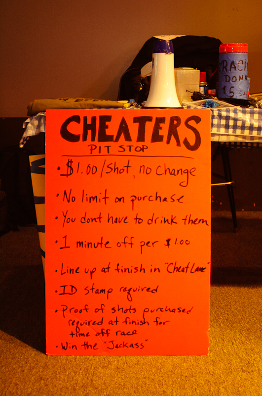 On a rainy Sunday, Trike for Beers 2011 - a fundraiser for