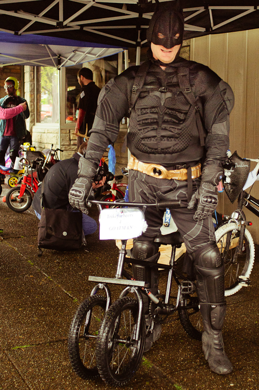 On a rainy Sunday, Trike for Beers 2011 - a fundraiser for