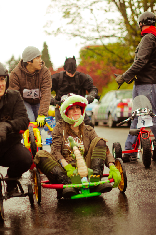 On a rainy Sunday, Trike for Beers 2011 - a fundraiser for
