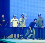 Feeling out the course.