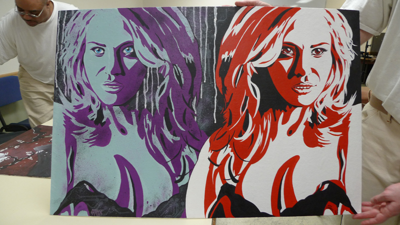 "In a classroom 30 miles northeast of Seattle, a dozen art students