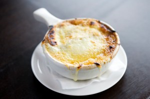 Onion soup.