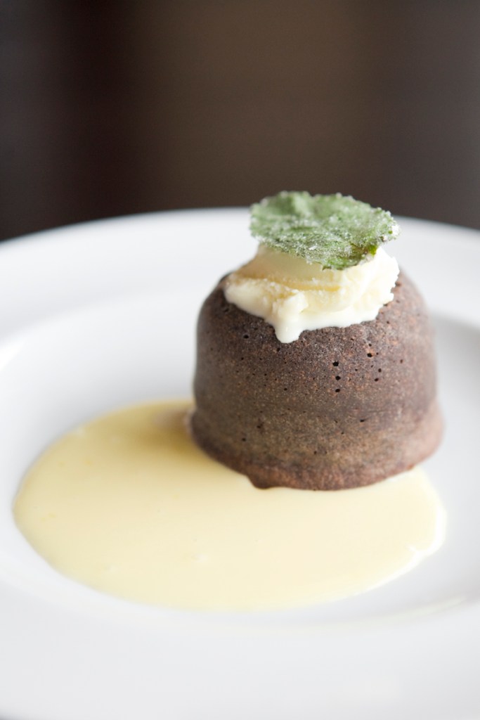 Dark Chocolate Cake.