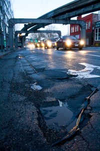 It lurks around every corner, waiting to pounce - Seattle's greatest predator: