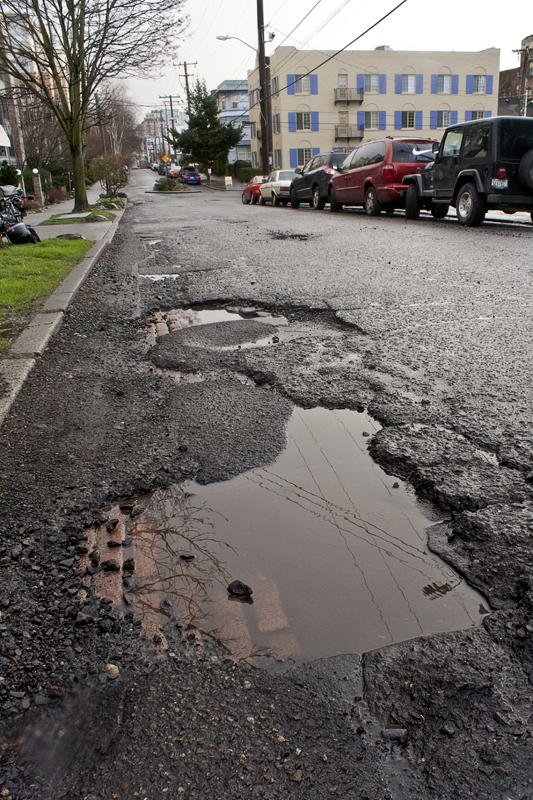 It lurks around every corner, waiting to pounce - Seattle's greatest predator: