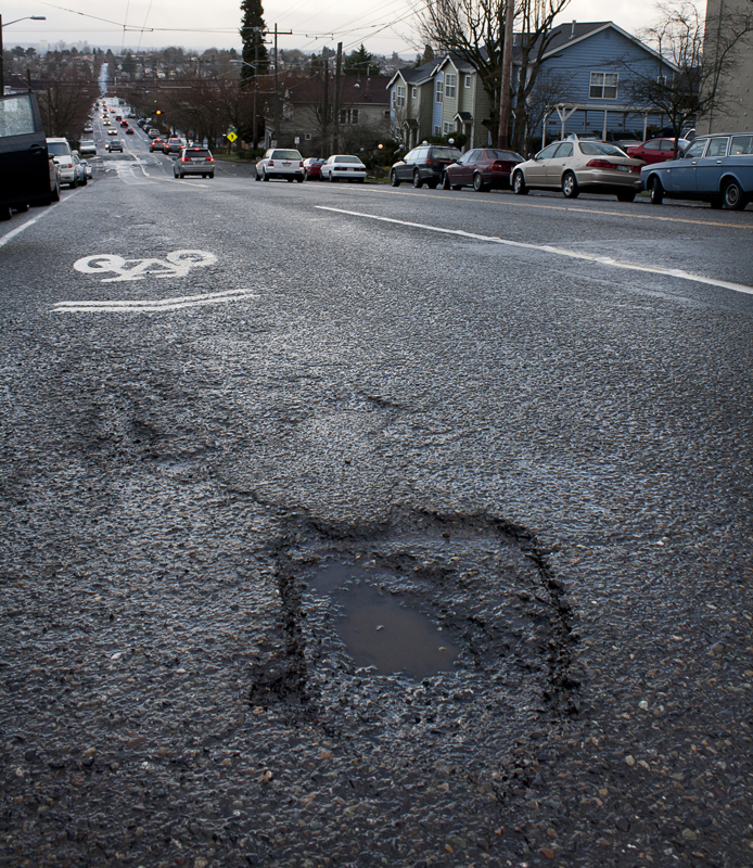 It lurks around every corner, waiting to pounce - Seattle's greatest predator: