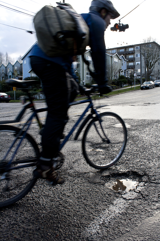 It lurks around every corner, waiting to pounce - Seattle's greatest predator: