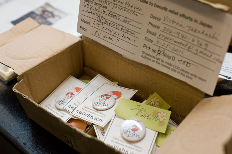 Artists and art lovers got together at Hijo this weekend to raise