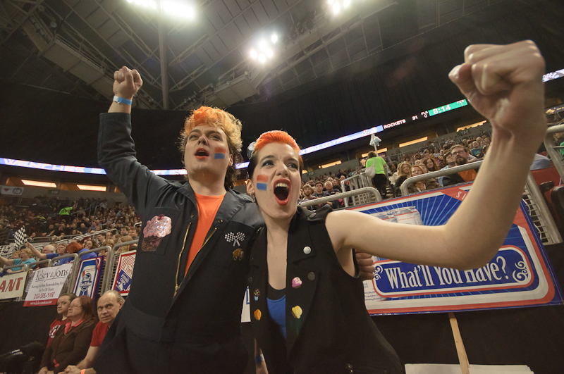 In the first bout for the 2011 home season standings, Grave Danger