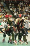 In the first bout for the 2011 home season standings, Grave Danger
