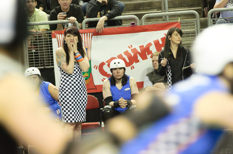 In the first bout for the 2011 home season standings, Grave Danger