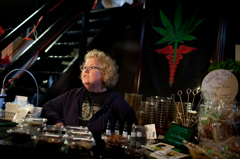 More than 600 people showed up Sunday for Seattle's first Cannabis Farmer's