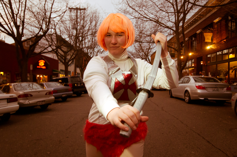 Superhero fans (and some "Real Life Superheroes") converged on Ballad Saturday night