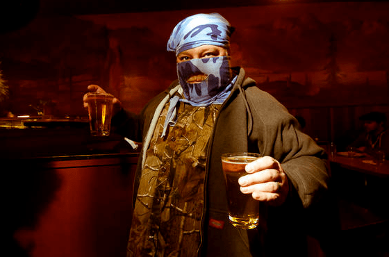 Seattle's latest craze is real-life superheroes, and on one crisp February night, the caped crusaders came out for a pub crawl.