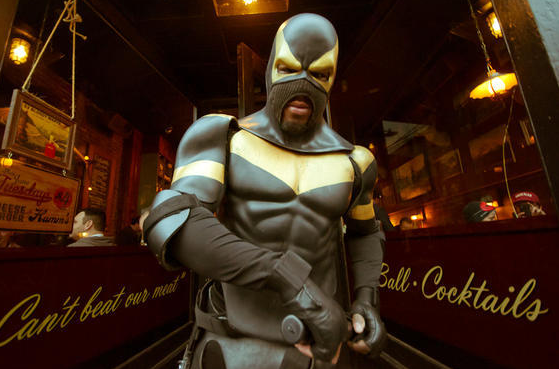 Seattle's latest craze is real-life superheroes, and on one crisp February night, the caped crusaders came out for a pub crawl.