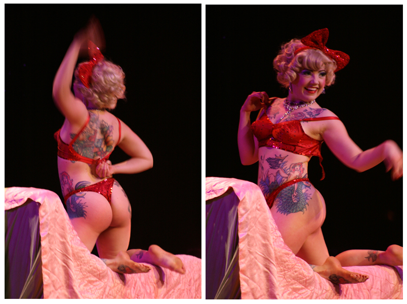 What better way could you have spent Valentine's Day but with the Atomic Bombshells?