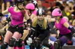 During February, Seattle's own Rat City Rollergirls skated some bouts against Portland's Rose City Rollers.
