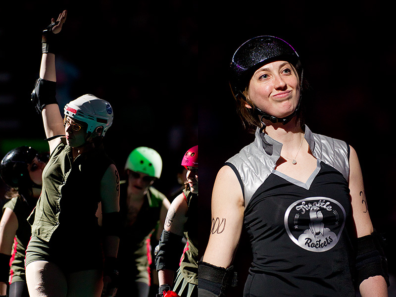 Two sub-teams from the RCRGs - Derby Liberation Front and the Throttle Rockets