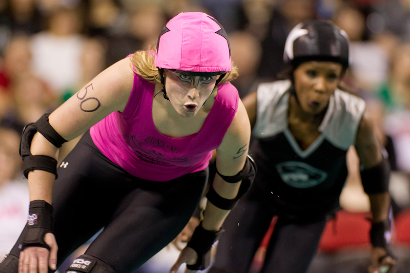Forget Drew Berrymore and Ellen Page - the real roller derby queens